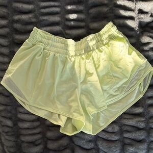 Lulu Light Yellow/green Shorts